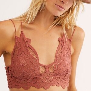 FREE PEOPLE - FP ONE ADELLA CROCHET LACE BRALETTE ,XS
